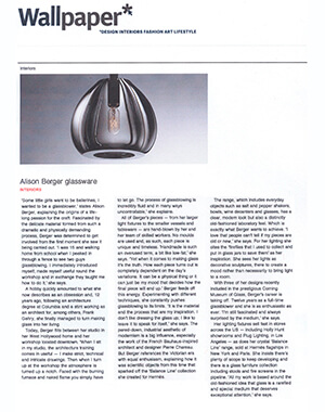 Wallpaper* online, November 2006