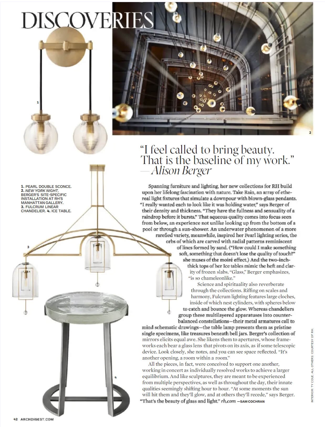 Architectural Digest, January 2021